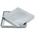 Zarges Schachtabdeckung aus Stahl mit Deckplatte 1000 mm x 1000 mm