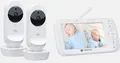 Motorola Nursery VM35-2/Ease 35-2 Baby Monitor with 2 Cameras