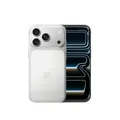 Apple iPhone 17 Pro 256 GB: 6,3" Display mit ProMotion bis zu 120 Hz, A19 Pro Chip, bahnbrechende Batterielaufzeit, Pro Fusion Kamera-System mit Center Stage Frontkamera; Silber