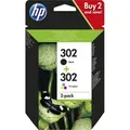 Hp 302 2er-pack Schwarz/cyan/magenta/gelb Original Druckerpatronen