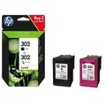 Druckerpatronen HP 302 Multipack Schwarz,Dreifarbig