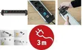 1391030600 Steckdosenleiste mit Schalter Silber-Schwarz Schutzkontakt 1 St. (1391030600)