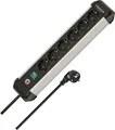 Steckdosenleiste Brennenstuhl Premium-Alu-Line 6 Steckdosen 3 m schwarz