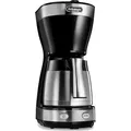 De'Longhi ICM16710 - Kaffeemaschine - 10 Tassen - schwarz/silber - Schwarz/Silber