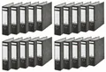 20x Original Leitz Ordner Aktenordner Wolken 1080-50-95 - 80 mm - SCHWARZ - NEU