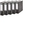 Leitz 1080 Standard Akten Ordner A4 (breit 8cm | 5er Pack, schwarz)  SOFORT OVP