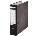 LEITZ Wolkenmarmor-Ordner, 180 Grad, DIN A4, 80 mm, schwarz