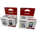 Canon 560XL + 561XL Druckerpatronen für Canon Pixma TS5350 TS5351 TS5352 TS 5350 TS 5351 TS 5352 (XL Multipack) Set Satz NEU