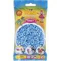 Original HAMA Bügelperlen midi 1000 Stk. 207-46 Pastell Blau hell Neu OVP