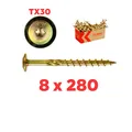 Tellerkopfschrauben 6 8 10 Holzbauschrauben Tellerkopf Holz Schrauben WKCP Torx