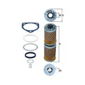 1x Ölfilter MAHLE OX 36D passend für BMW