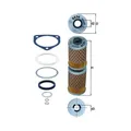 1x Ölfilter MAHLE OX 36D passend für BMW
