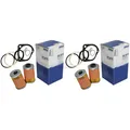 2x MAHLE / KNECHT Ölfilter OX 36D Oil Filter