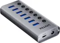 USB-A 3.0 5 Gbps Hub mit 7-in-1 Schalter Unitek H1314A01-EU (H1314A01-EU)
