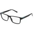 Timberland TB1797 Herren-Brille inkl. Gläser Vollrand Eckig Acetat-Gestell 53mm/16mm/145mm, schwarz