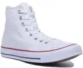 CONVERSE M7650 Star Hi Core Leinen Damen Trainer Weiß EU 36-41