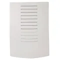 Sundi DNS-911/N-BIA Elektromechanische Kabelgebundene Türklingel 230V, Zwei-Ton Klingel, Lautstärke: ca. 84 dB, Kunststoffgehäuse, 110 x 160 x 35 mm, Weiß
