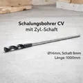CV Schalungsbohrer  1001.114 Spiralbohrer, 1000x14 mm, Holz Dachspitze DIN 7490