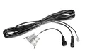 S-Polytec PREMIUM Mini LED- Einbauspots Warmweiss 3.000K, DIMMBAR, IP65, FUNK 3W Einbaustrahler Terrassenüberdachung, Bad, Sauna mit Fernbedienung (SILBER, 1x LED-Spot)