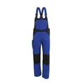 QUALITEX HIGH QUALITY WORKWEAR Latzhose X-Serie kornblau/schwarz Damen: 50 Herren: 56