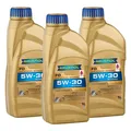 3x1 L RAVENOL Motoröl FO SAE 5W-30 für VWC 53036 MB 229.6 Ford WSS-M2C913 RN0700