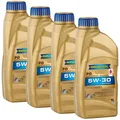 4x1 L RAVENOL Motoröl FO SAE 5W-30 für VWC 53036 MB 229.6 Ford WSS-M2C913 RN0700