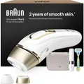 Braun IPL Geräte Haarentfernung Silk·expert Pro 5, PL5156, Weiß/Gold