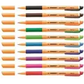 STABILO pointVisco - Tintenroller - Geltinte - 0.5 mm - fein (Packung mit 10)