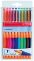 STABILO pointVisco Gelschreiber 0.5 mm, Schreibfarbe: Mehrfarbig 1099/10