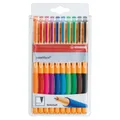 STABILO pointVisco Gelschreiber orange 0,5 mm, Schreibfarbe: farbsortiert, 10 St.