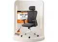 WINTONCOVE Galahad Bürostuhl Ergonomisch – Schwarz