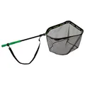 Gunki Clip Street Unterfangkescher 1,25m 60x50cm Kescher Allroundkescher Schwarz