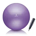 Gymnastikball Sitzball Trainingsball mit GRATIS EBook inkl. LuftPumpe, Ball f...
