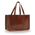 Gusti Leder Ledertasche Damen Shopper Agatha – Große Tasche mit AirTag-Fach für Uni & Büro – Hochwertige Damen Handtasche aus robustem Büffelleder, viel Stauraum, Schultertasche