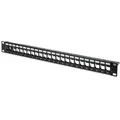 DIGITUS Modul 1HE 19" Patchpanel schwarz