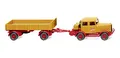 Wiking 085048 Hanomag Bölling mit Pritschenanhänger Spur H0 1:87