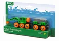 BRIO World - Grüner Kranwagen mit Anhänger und Fracht | BRIO® | Deutsch | Spiel