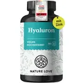 NATURE LOVE® Hyaluron Kapseln mit Zink - Hochdosiert mit 500mg - für Haut, Haare