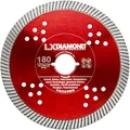 LXDIAMOND Diamant-Trennscheibe 180mm - kompatibel mit Lamello Tanga DX200 Fensterfräse Montagefräse - Diamantscheibe für Beton Mauerwerk Ziegel Stein Hartgestein - 180 mm in Premium Qualität