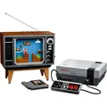 LEGO® Super Mario - Nintendo Entertainment System NES Retro Gaming Set Spielbausteine, (2646 St), Spielkonsole mit Controller, Spielkassette, drehbarer TV-Bildschirm