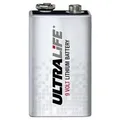 Lithium Batterie Ultralife Typ 6LR61 9V-Block, 9V, Lithium