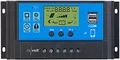 revolt Solar Charge Controller: Solar-Laderegler für 12/24-V-Akkus, PWM-Lademodus, 2 USB-Ports, 40 A (Ladestromregler, PV Laderegler 12V, Ladekabel iPhone)