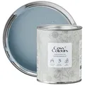 MissPompadour Kreidefarbe Twilight Blue - Holzfarbe, Holzlack matt innen 750ml, Kreidefarbe für Holz, Metall, Kunststoff - CosyColours Blautöne blau