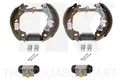 NK Bremsbackensatz 442366902 für FIAT PUNTO 16V 188 233 235 253 255 333 353 639