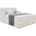 BOXSPRINGBETT OTTA KING - 200x200 - H3/H4 - Creme