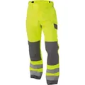 DASSY® Manchester Zweifarbige Multinorm Warnschutz Bundhose mit Kniepolstertaschen - neongelb/grafitgrau - 42