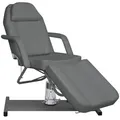 vidaXL Massageliege, Massagetisch Grau 180x62x(87-112) cm