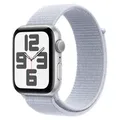 Apple Watch SE 44mm GPS 2. Gen Sport Loop silber/blaue wolke