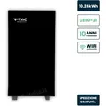 V-tac Speicherbatterie 10,24 Kwh Lfp Cei 0-21 200 Ah Ip20 Schwarz Glänzend 10 Jahre Garantie