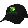 John Deere Herren Basecap Schwarz mit grünem Logo